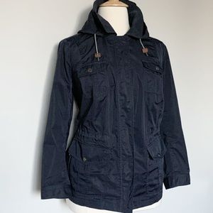 Sapphire Blue Raincoat | Talbots Petite